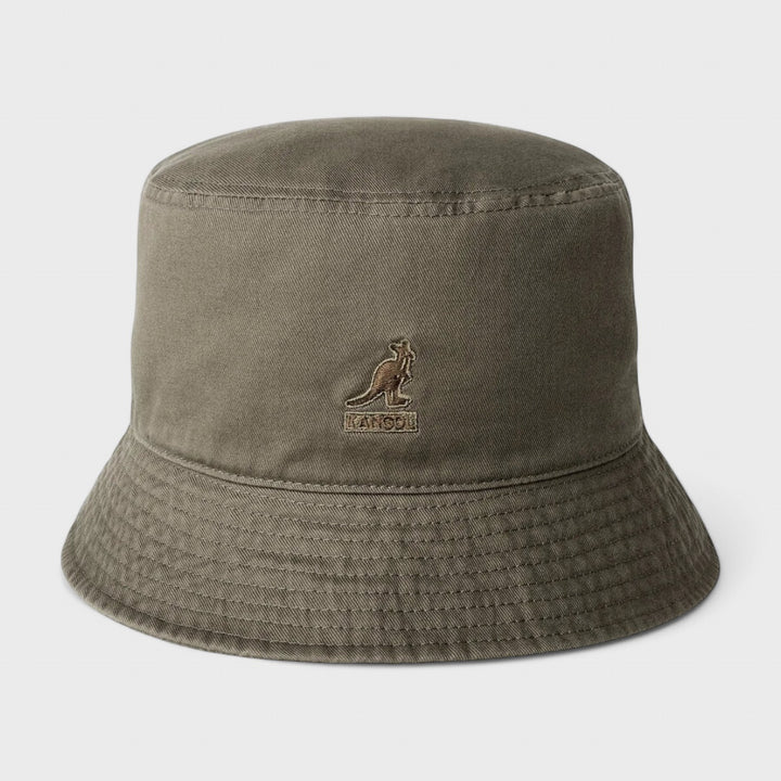 Kangol Washed Bucket hat smog