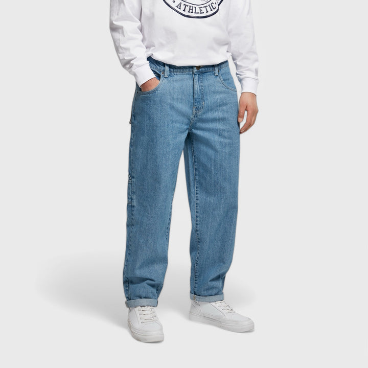 Southpole Embroidery Denim retro midblue