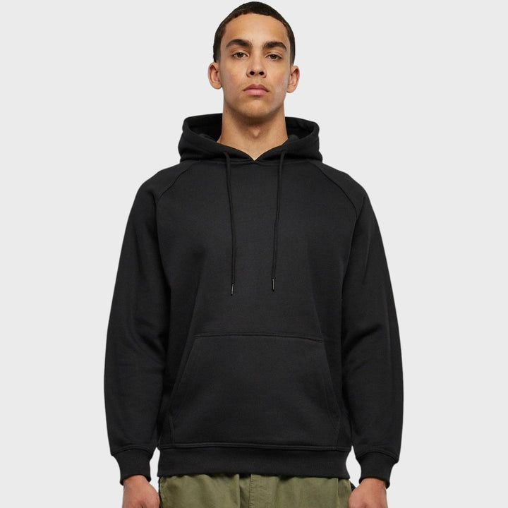 Urban Classics blank hoody black