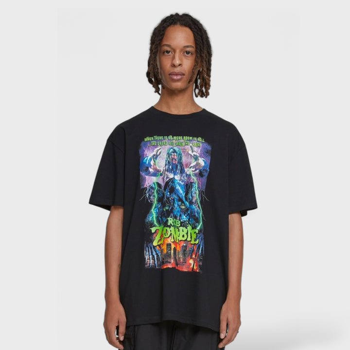 Merchode Upscale X Rob Zombie Heavy Overize tee black