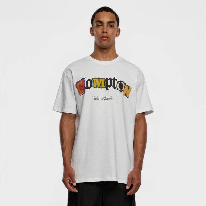 Merchcode Compton L.A. Oversize tee black