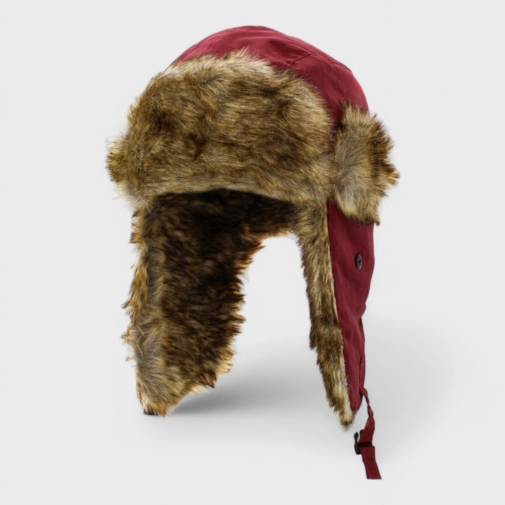 KB Ethos Solid Trapper hat burgundy