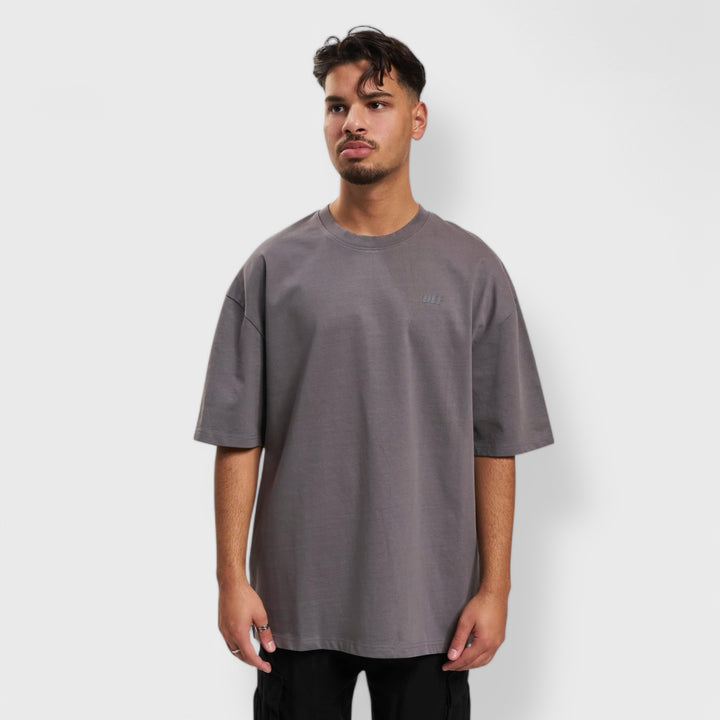 DEF Work T-shirt anthracite washed