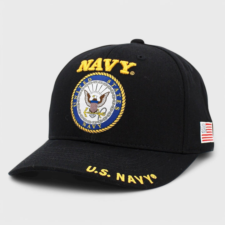 KB Ethos US Navy Emblem Flag Hat black