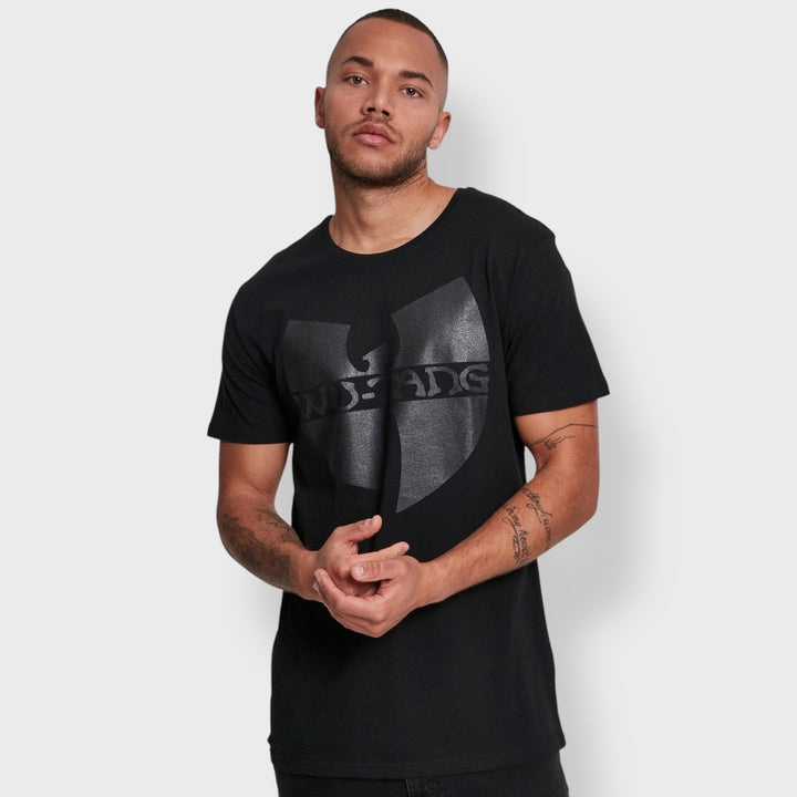 Wu-Wear Black Logo tee black