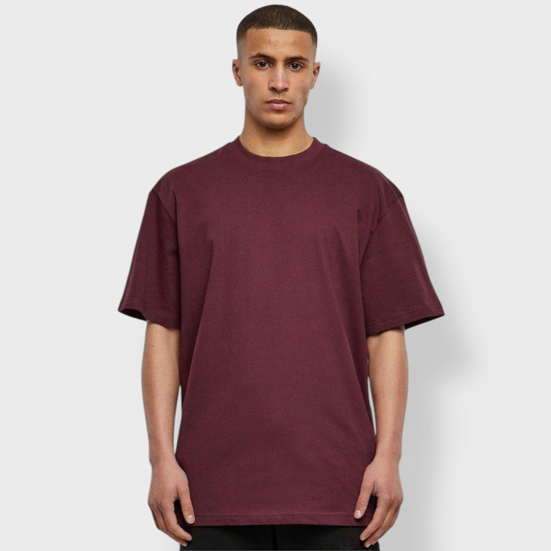 Urban Classics tall tee redwine