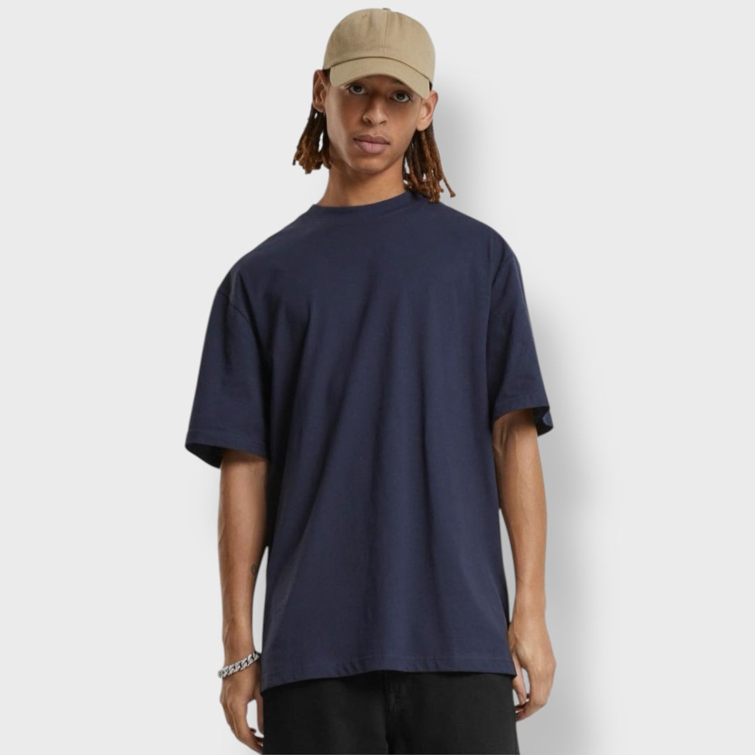 Urban Classics tall tee navy