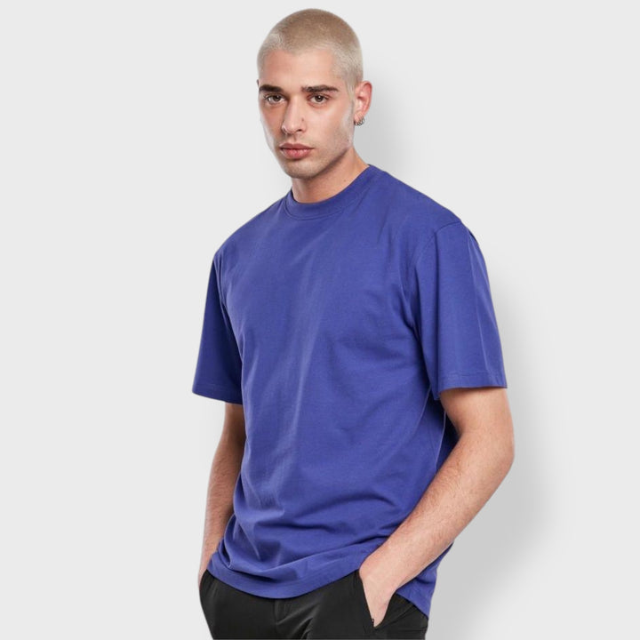 Urban Classics tall tee bluepurple