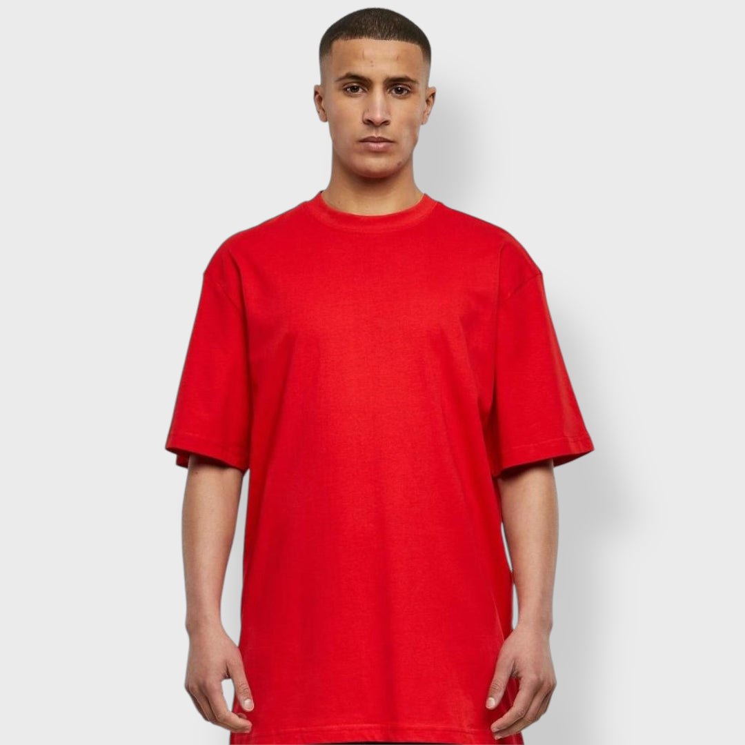 Urban Classics tall tee red