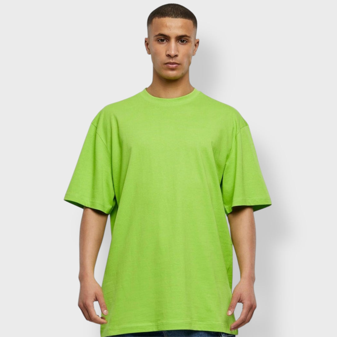 Urban Classics tall tee lime green