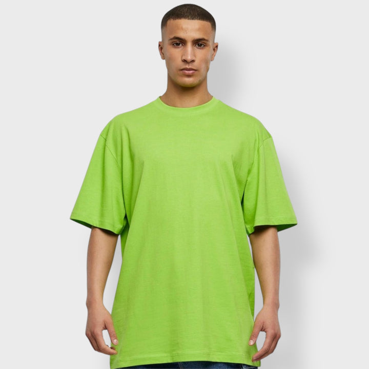 Urban Classics tall tee lime green