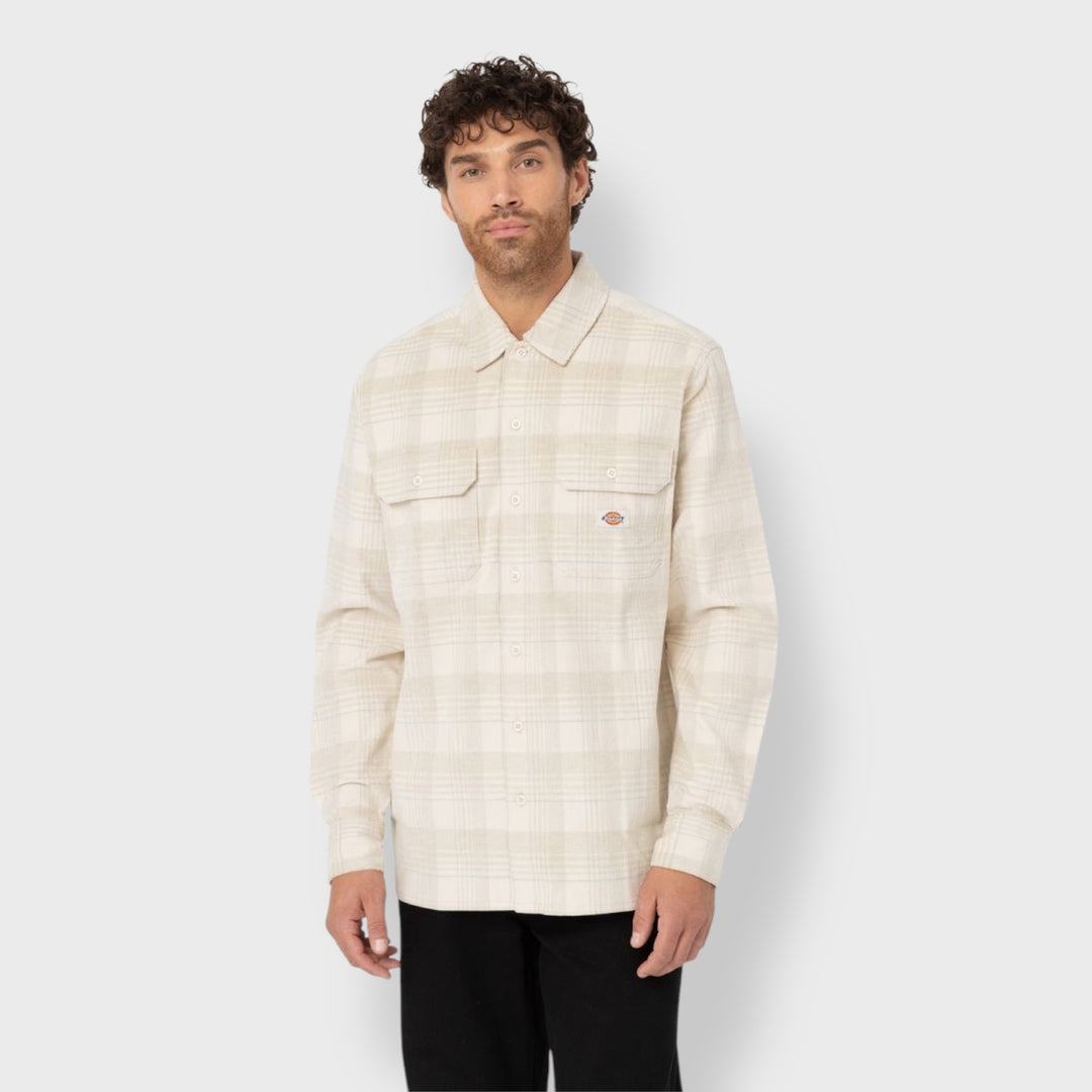 Dickies Alma shirt cord check light