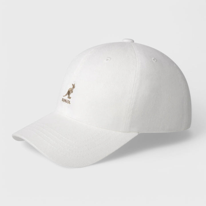 Kangol Washed Baseball cap white