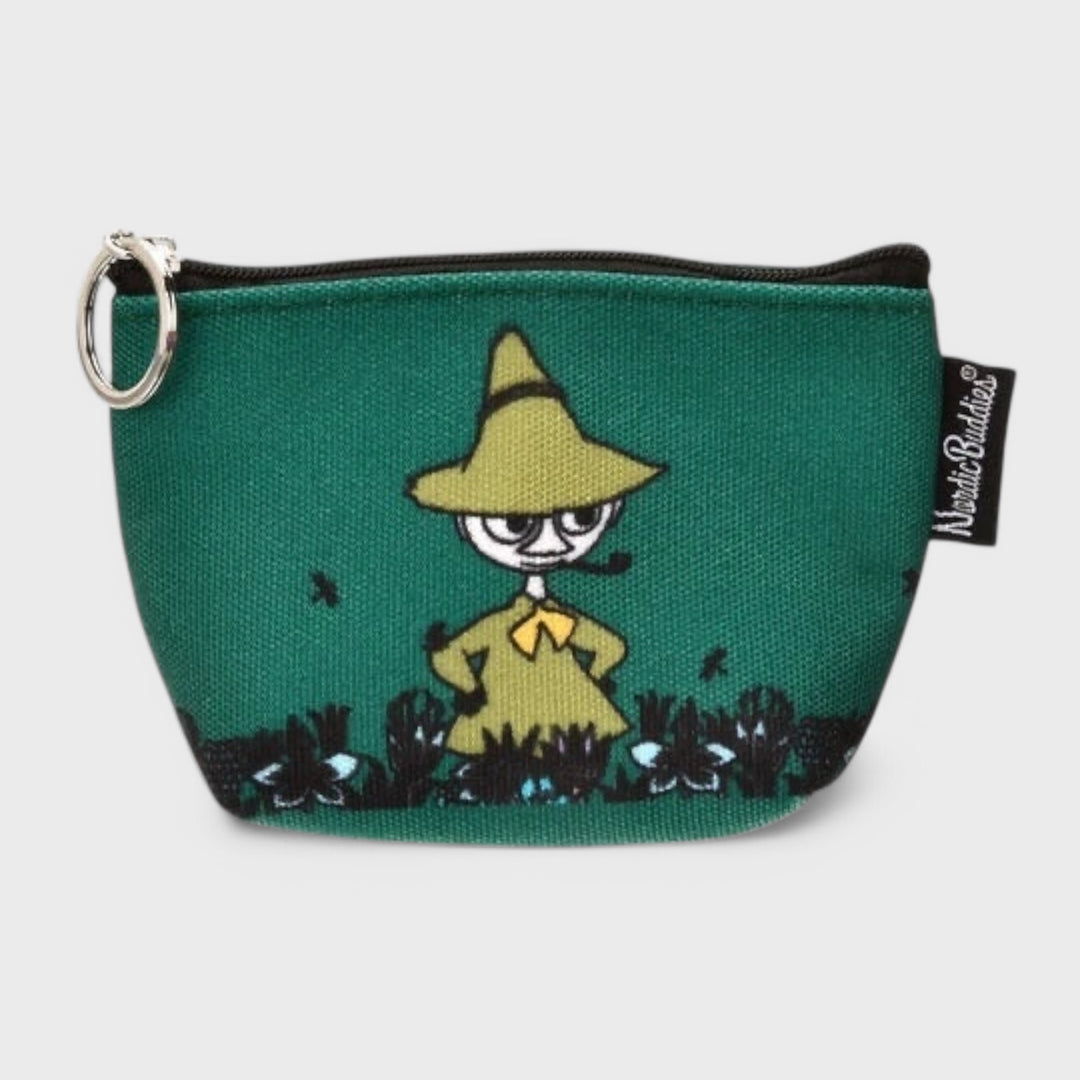 Moomin Nuuskamuikkusen Ajatukset Coin Purse dk.green