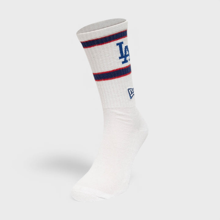 New Era MLB Premium Socks La Dodgers white