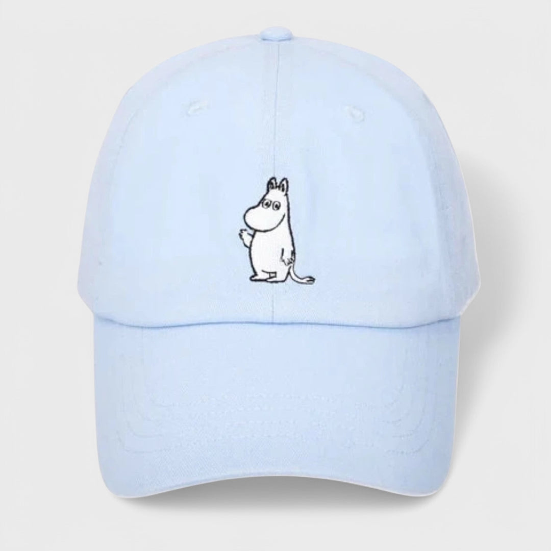 Moomin Muumipeikon Tervehdys dad cap light blue