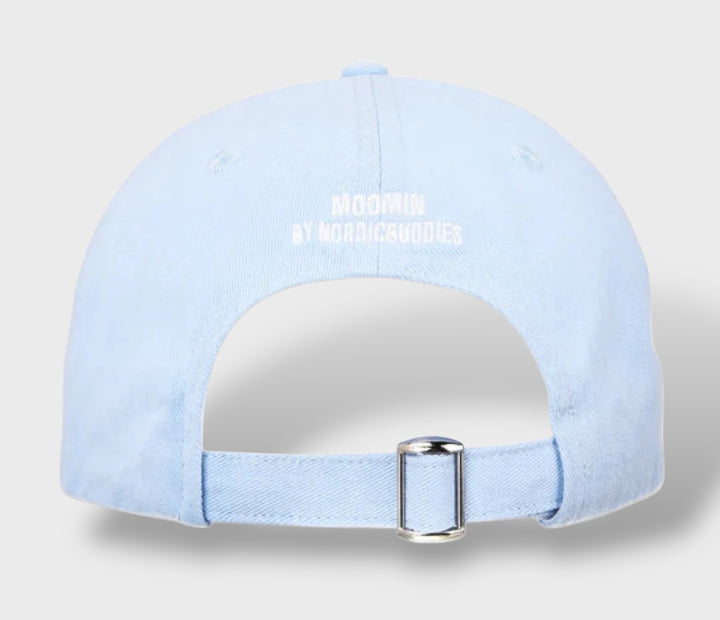 Moomin Muumipeikon Tervehdys dad cap light blue