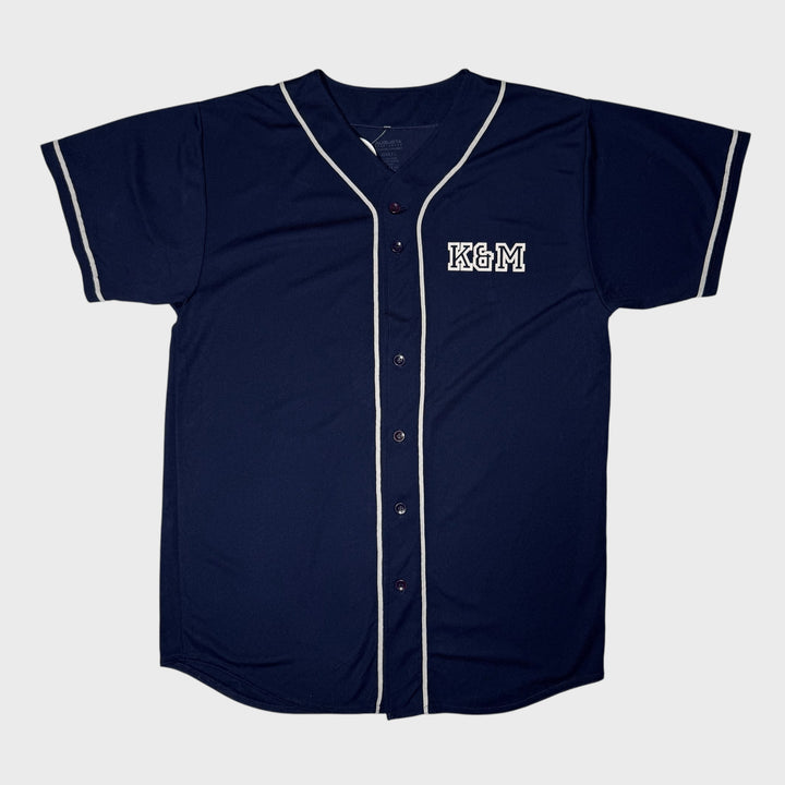 Augusta Sportwear K&M Baseball Jersey navy L