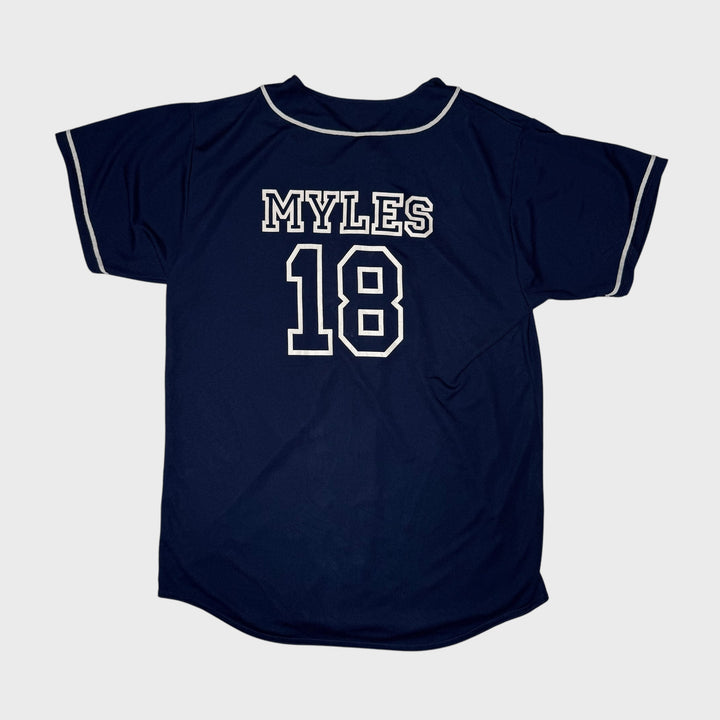 Augusta Sportwear K&M Baseball Jersey navy L