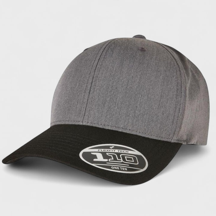 Yupoong 110 Melange Mix Cap darkgrey/black