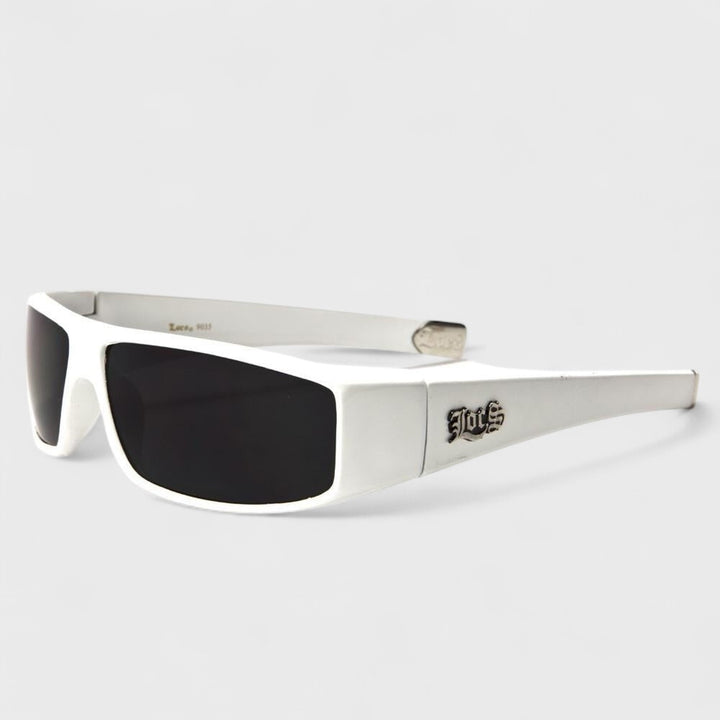 Locs Rectangle Sunglasses white