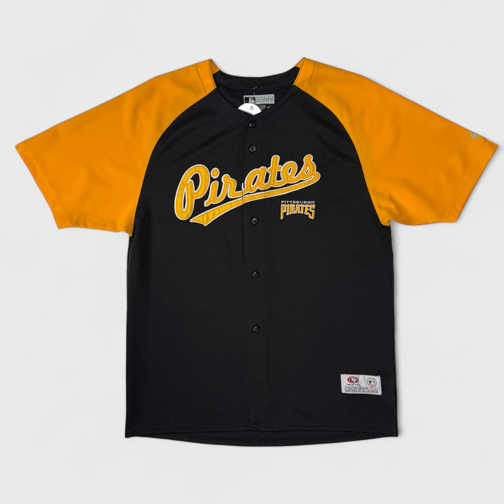 True Fan Pittsburgh Pirates Jersey black/yellow XL