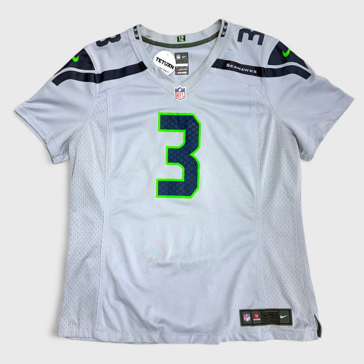 Nike NFL Seattle Seahawks Russell Wilson #3 Jersey grey XL