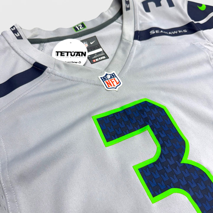 Nike NFL Seattle Seahawks Russell Wilson #3 Jersey grey XL