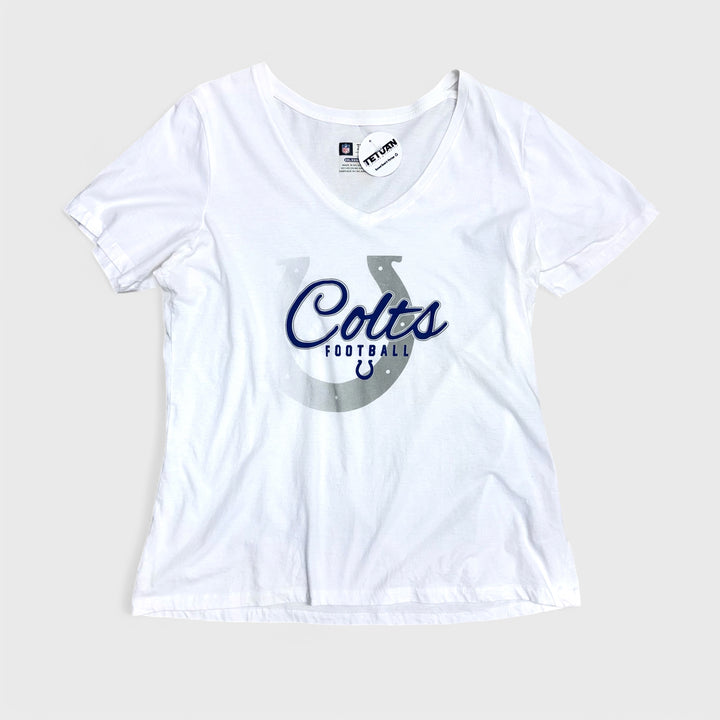 Team Apparel NFL Womens Indianapolis Colts tee white XXL