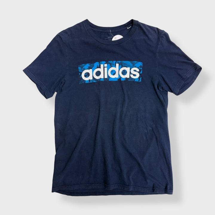 Adidas Logo tee navy M