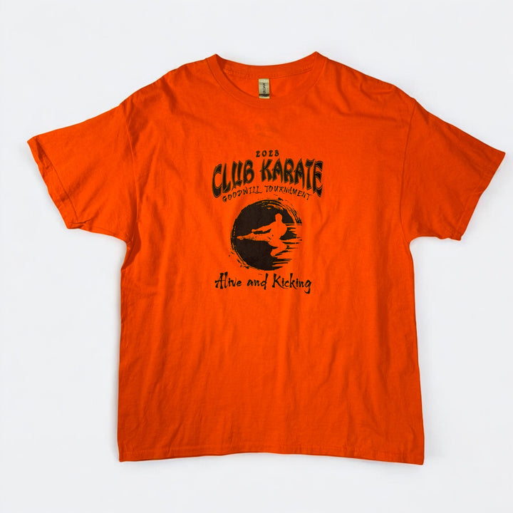 Gildan 2023 Club Karate Goodwill Tournament tee orange XL