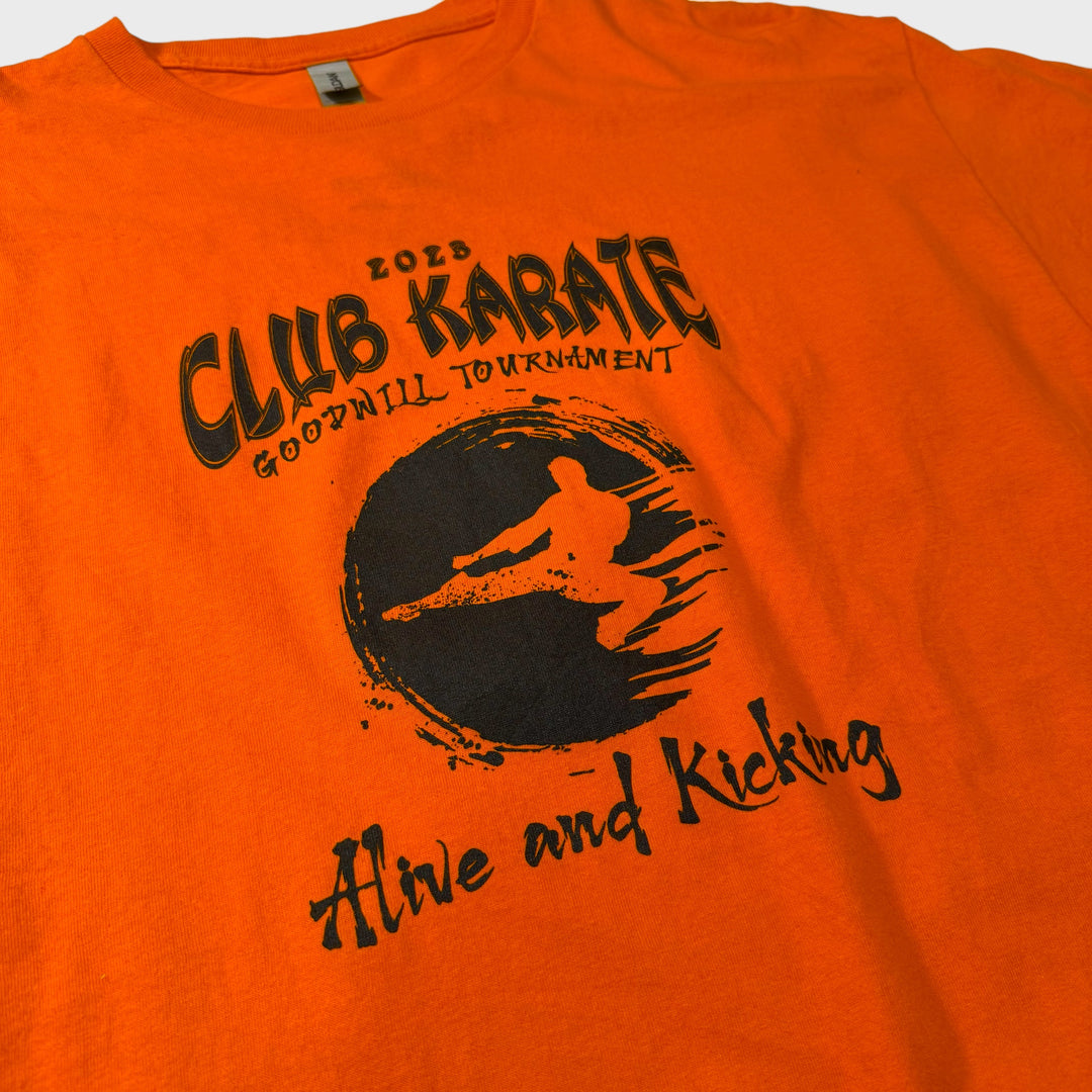 Gildan 2023 Club Karate Goodwill Tournament tee orange XL