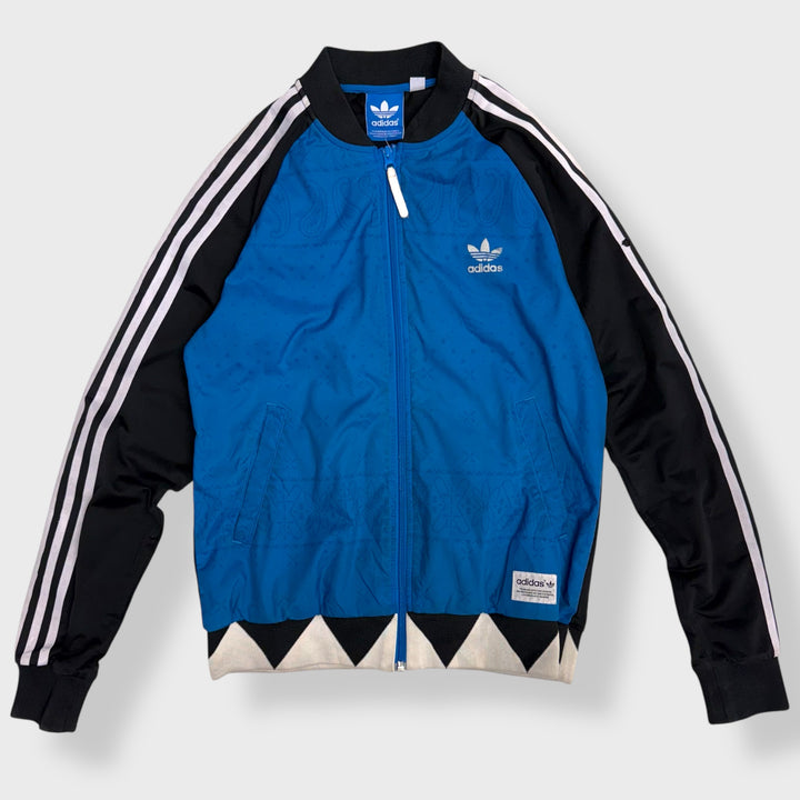 Adidas Paisley Track Jacket blue/black S