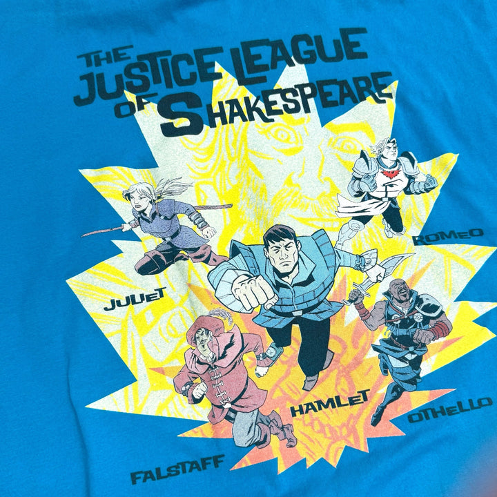 Kill Shakespeare Justice League of Shakespeare tee turquoise M