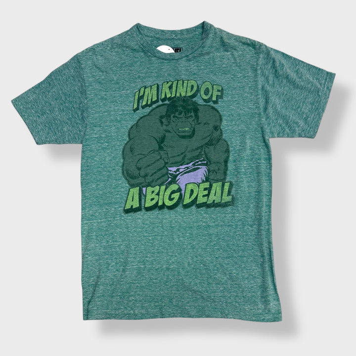 Marvel Hulk tee green S