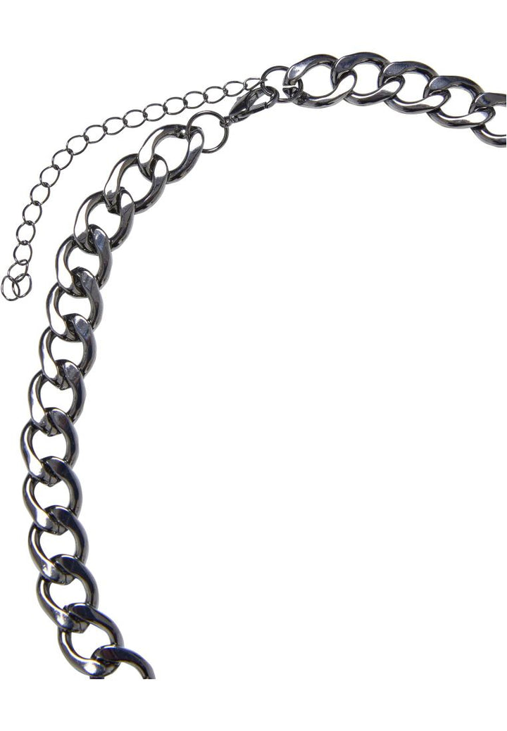 Urban Classics Big Chain Necklace gunmetal