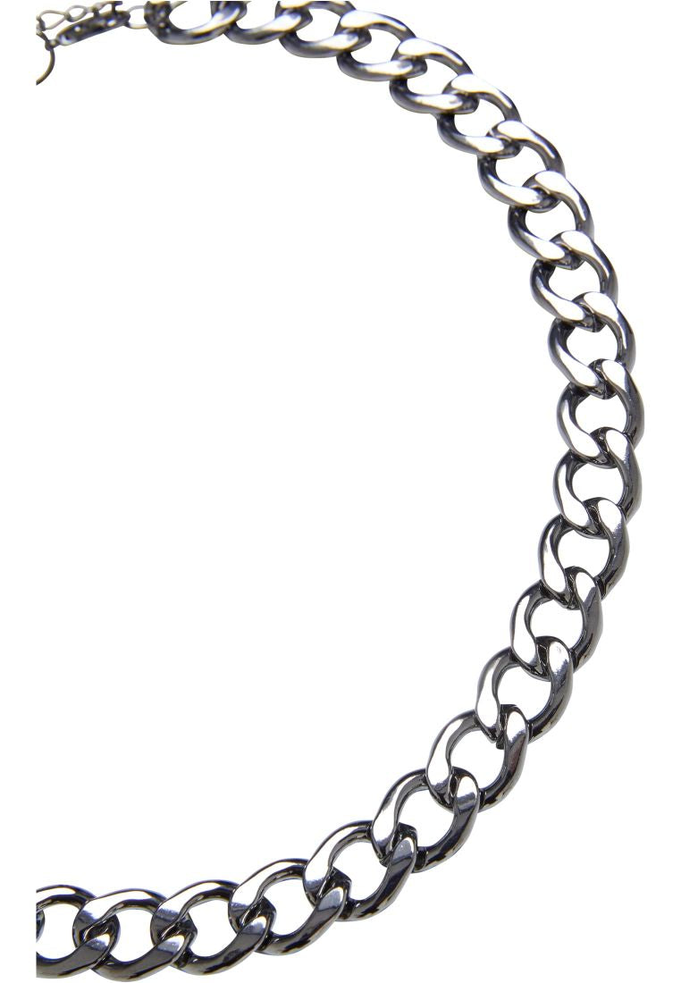 Urban Classics Big Chain Necklace gunmetal