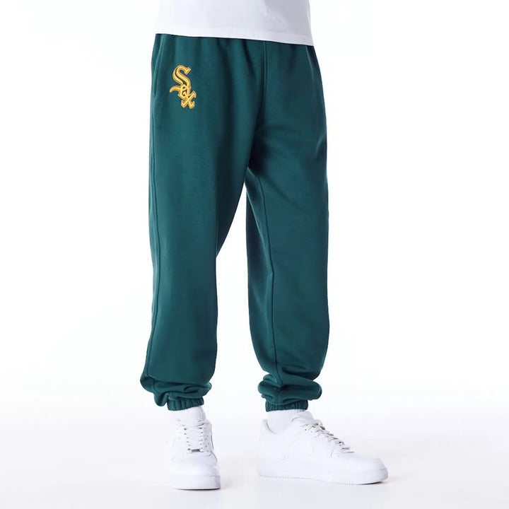 New Era League Essential Jogger C White Sox dark green