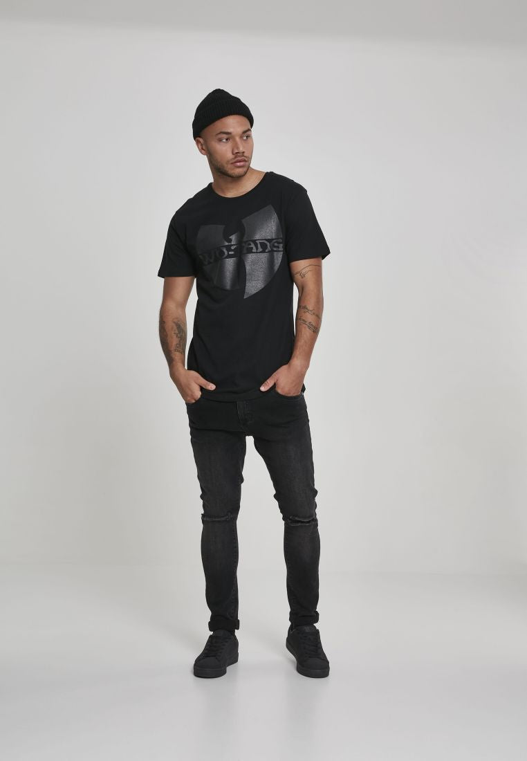 Wu-Wear Black Logo tee black