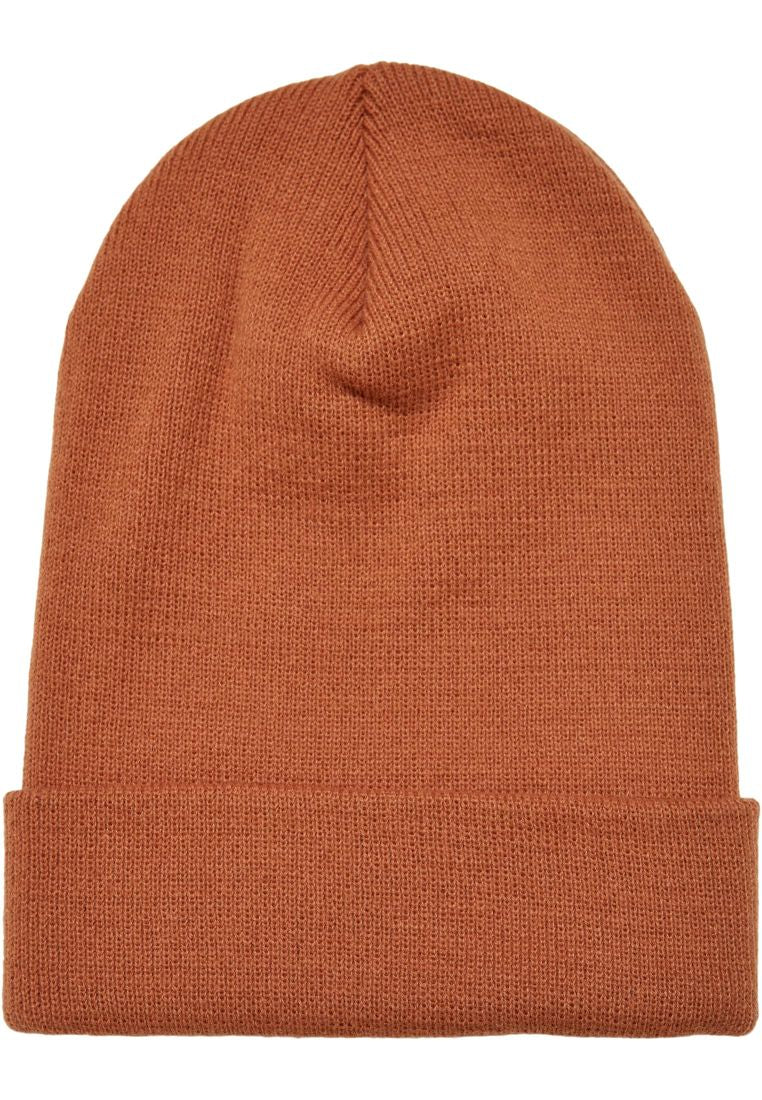 Yupoong heavyweight long beanie toffee