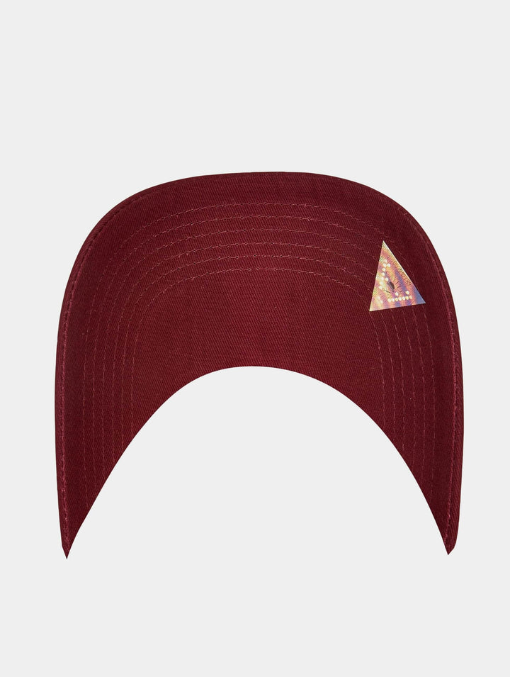 Cayler & Sons Classy Patch Curved Cap bordeaux