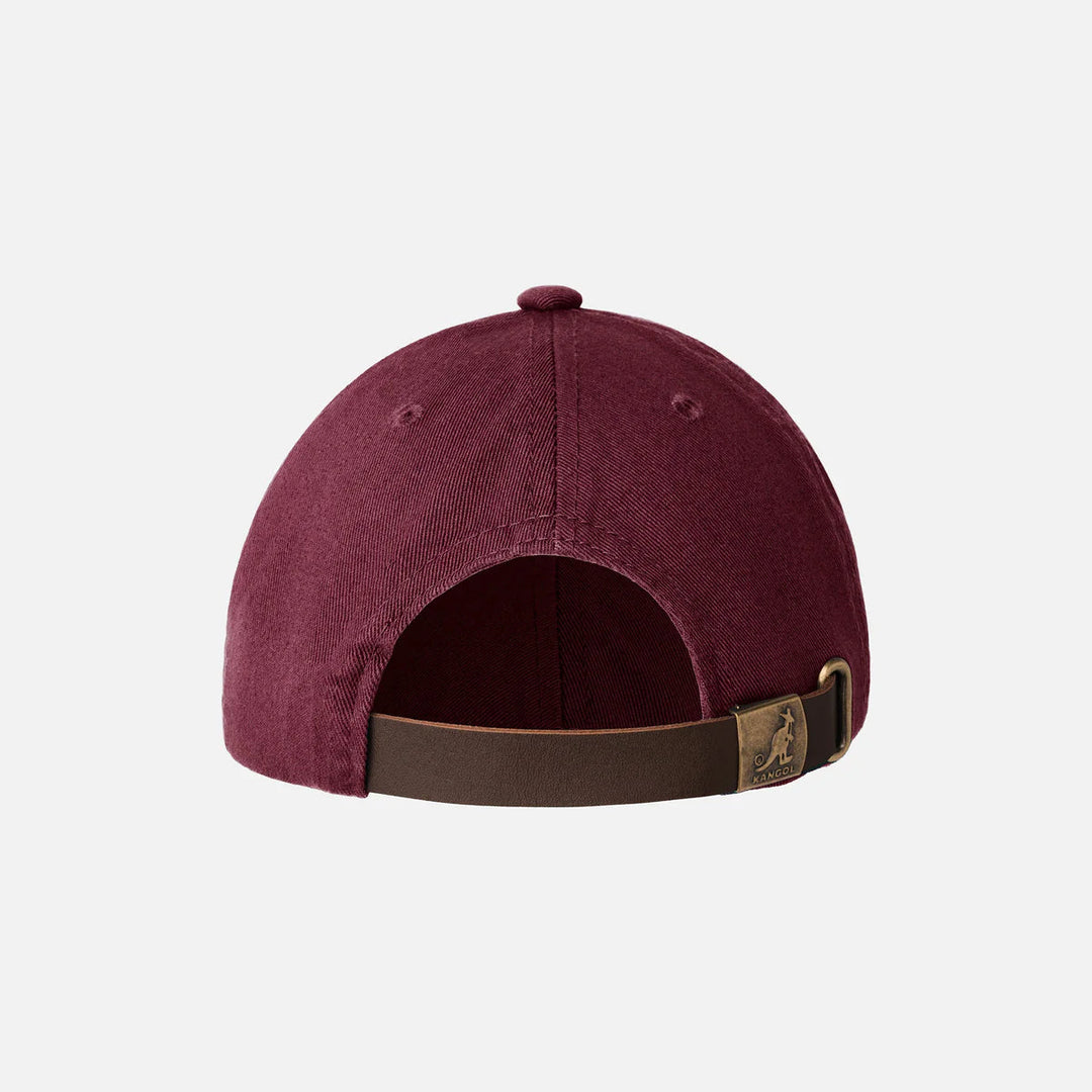 Kangol Washed Baseball cap cordovan