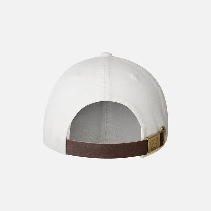 Kangol Washed Baseball cap white