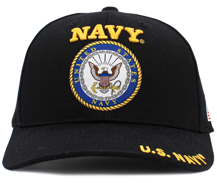 KB Ethos US Navy Emblem Flag Hat black