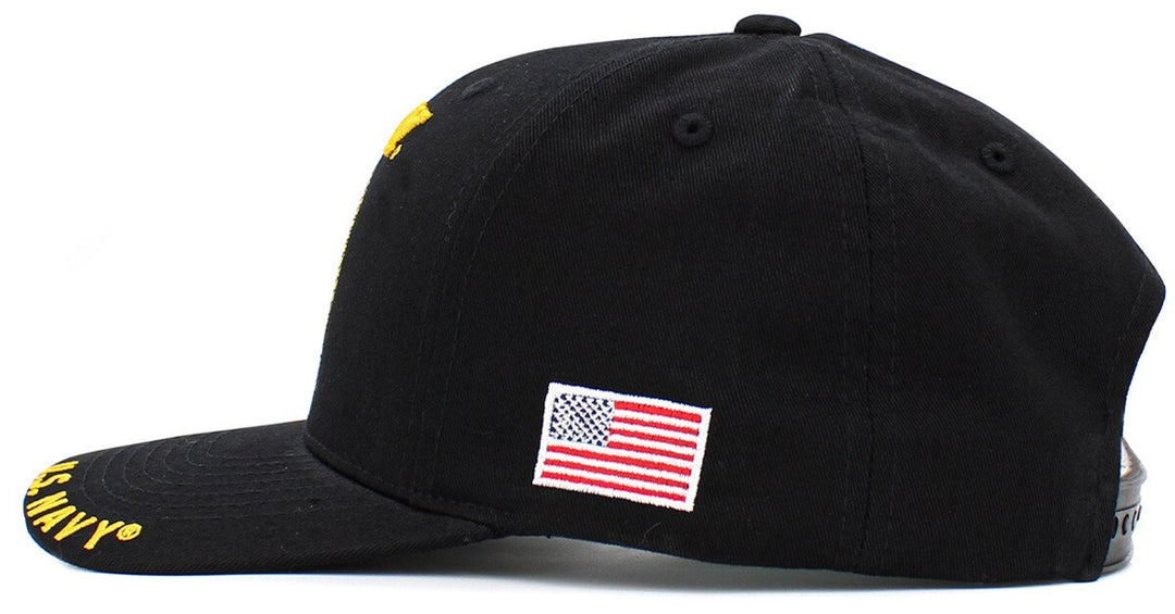 KB Ethos US Navy Emblem Flag Hat black