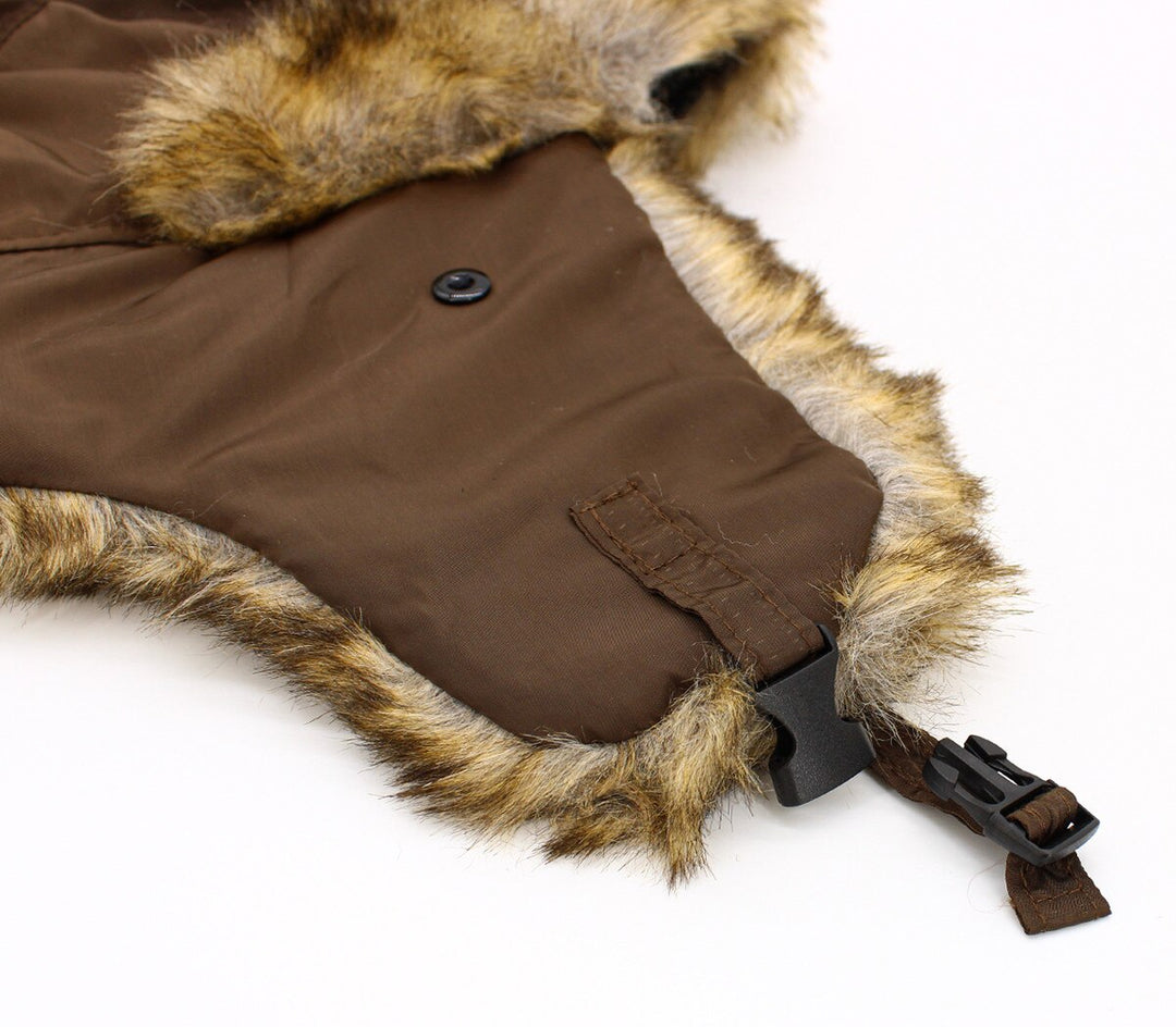 KB Ethos Solid Trapper hat brown