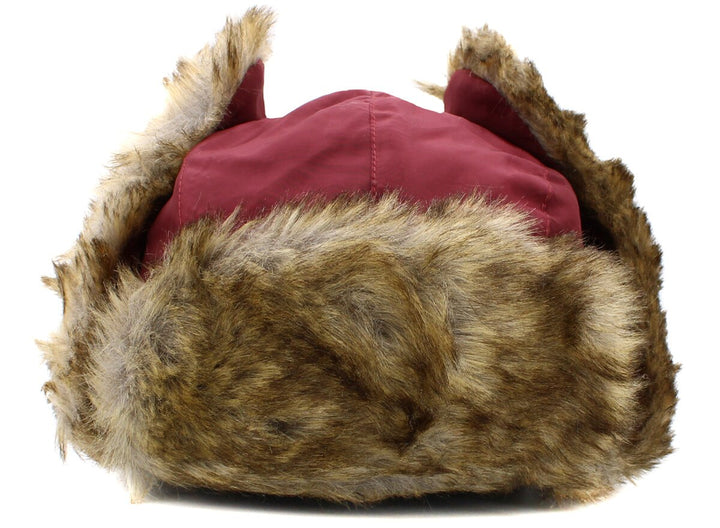 KB Ethos Solid Trapper hat burgundy