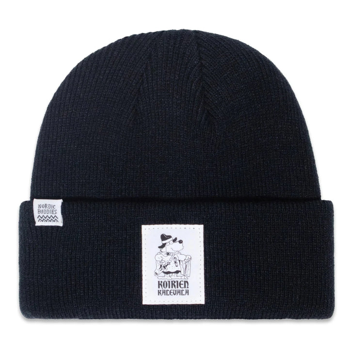 NordicBuddies Koirien Kalevala beanie black - Shop-Tetuan