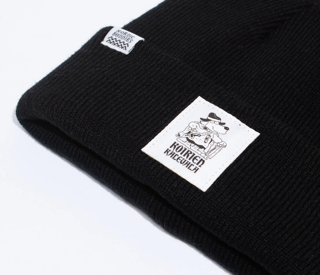 NordicBuddies Koirien Kalevala beanie black - Shop-Tetuan