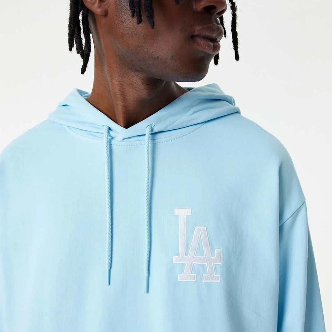 New Era League Essential Blue Oversized Pullover Hoodie LA Dodgers lt. blue - Shop-Tetuan